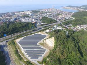 島の星太陽光発電所写真