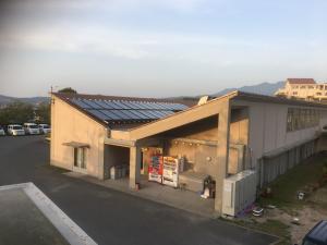 総合福祉施設ミレ青山太陽熱利用給湯設備写真