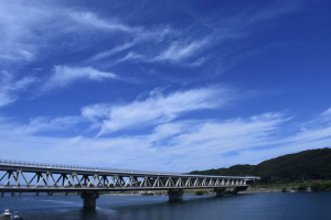 市民にとって大切で必要な上江川橋の写真