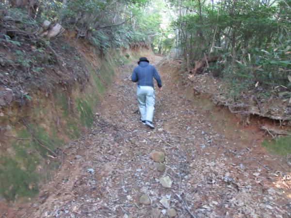 序盤の登り坂