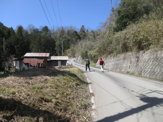 噺山に向けて