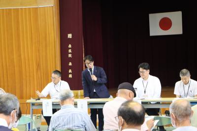 6月22日　東部会場（浅利地域コミュニティ交流センター）