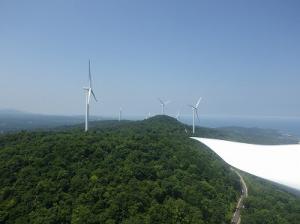 江津高野山風力発電所写真