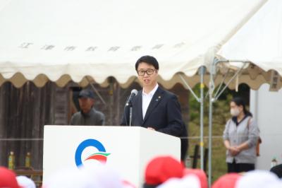 玉江大会開会式