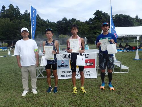 13キロ男子表彰