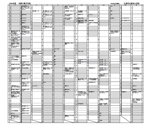 R8　年間行事予定　高角小学校