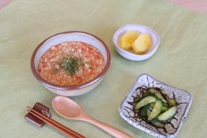 トマトのチーズリゾット