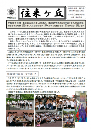 R8 　往来が丘6-1